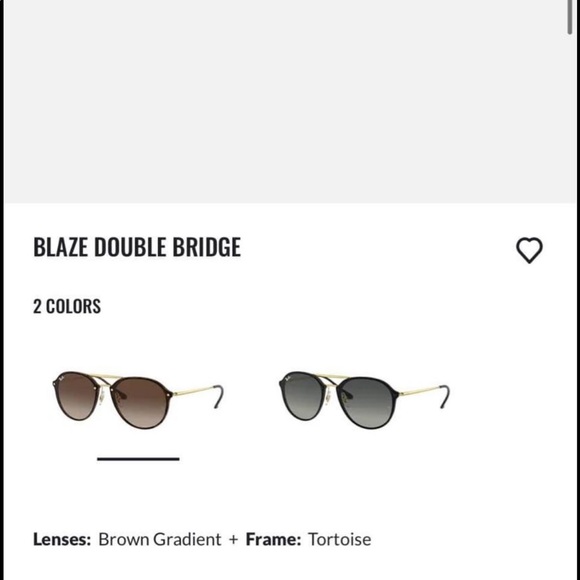 Blaze Double Bridge Raybans - Picture 4 of 9